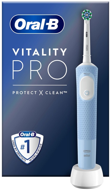 Электрическая зубная щетка ORAL-B Vitality Pro D103.413.3 Protect x clean Vapor Blue (4210201446453) фото