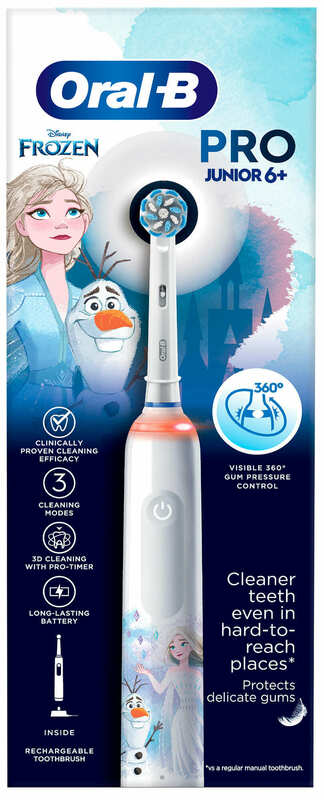 Електрична зубна щітка ORAL-B Kids (6+) D505.513.Z3K Frozen (8006540774922) фото