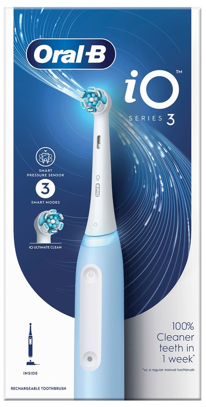 Електрична зубна щітка ORAL-B iO Series 3 iOG3.1A6.0 типу 3769 Ice Blue (8006540731321) фото
