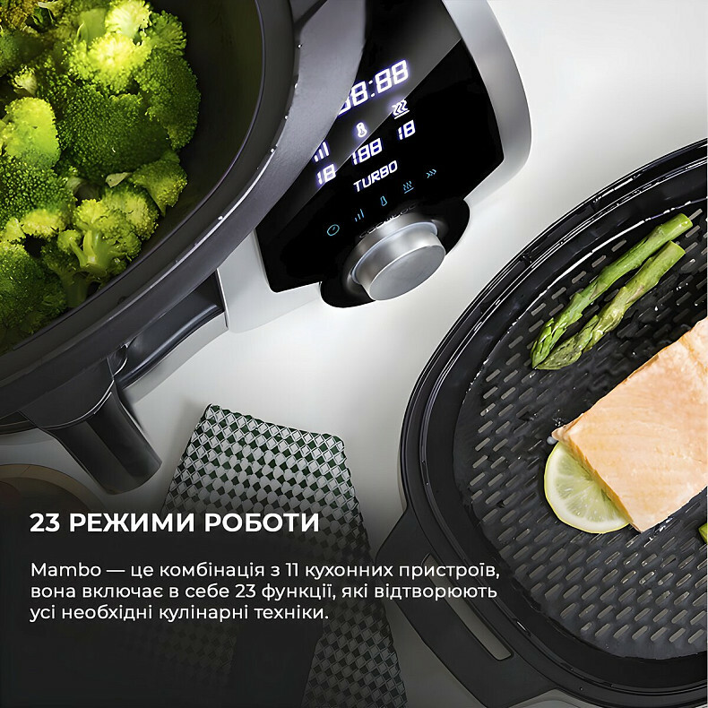 Кухонний комбайн-робот CECOTEC Mambo Silver (CCTC-04183) - фото - №6