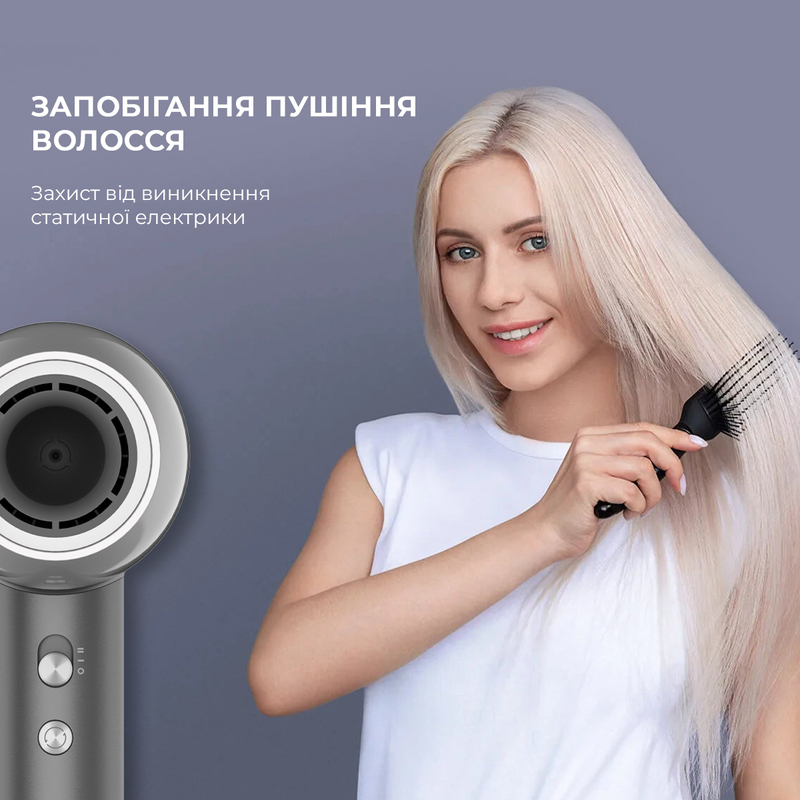 Фен Xiaomi Dreame Intelligent Hair Dryer (Grey) (AHD5-GD0) фото