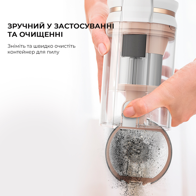 Бездротовий ручний пилосос Dreame Cordless vacuum cleaner P10 PRO - фото - №11