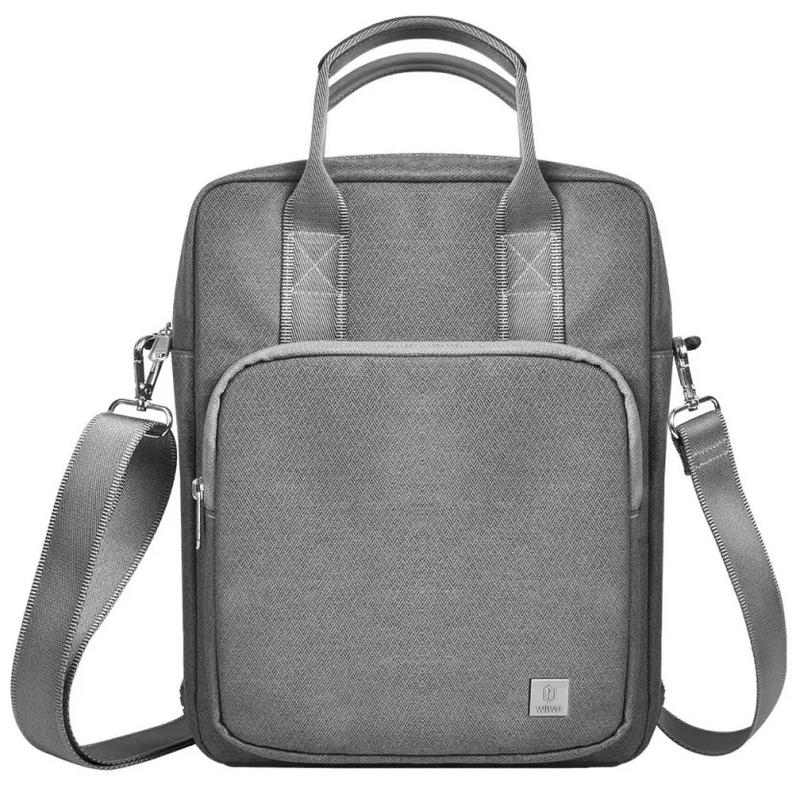 Сумка WIWU Alpha Vertical Double Layer Bag 12,9" сірий фото