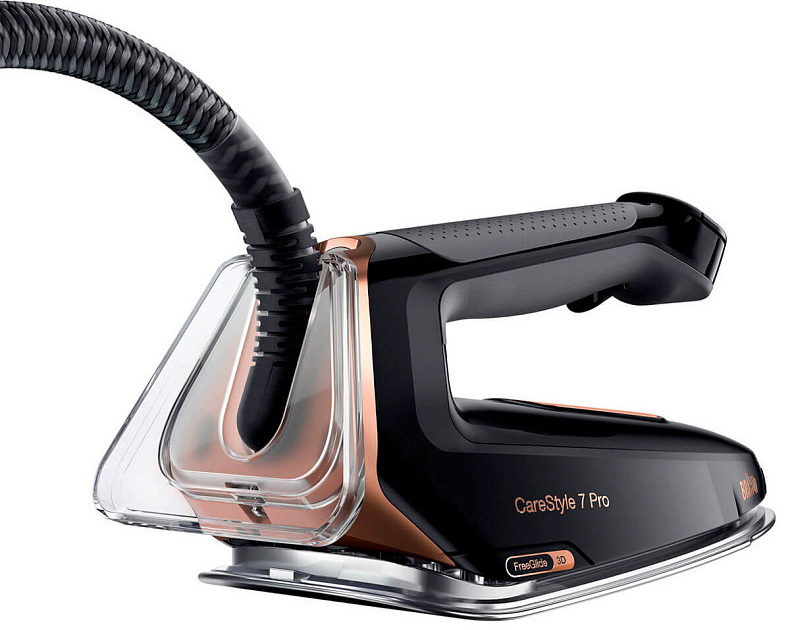 Утюг с парогенератором BRAUN CareStyle 7 Pro IS7286BK SS - фото - №5