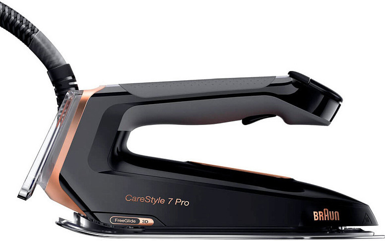 Утюг с парогенератором BRAUN CareStyle 7 Pro IS7286BK SS - фото - №6
