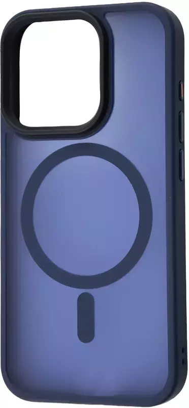 Чохол для iPhone 15 Pro WAVE Matte Insane Case with MagSafe (midnight blue) фото