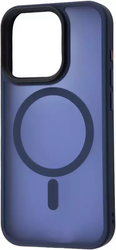 Чохол для iPhone 15 Pro Max WAVE Matte Insane Case with MagSafe (midnight blue) фото
