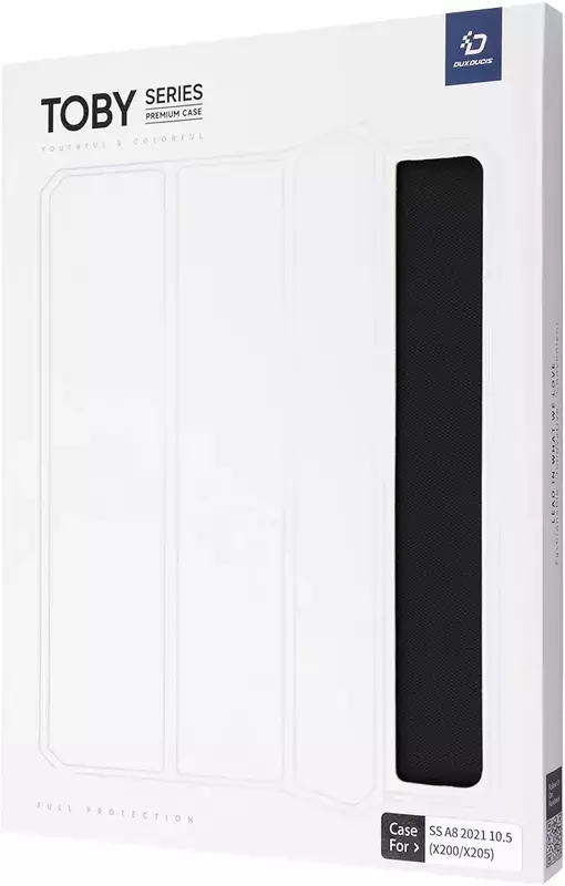 Чохол Dux Ducis Toby Series для Samsung Tab A8 2021 10.5 (X200/X205) black фото