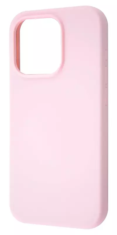Чeхол для iPhone 15 WAVE Full Silicone Cover (chalk pink) фото