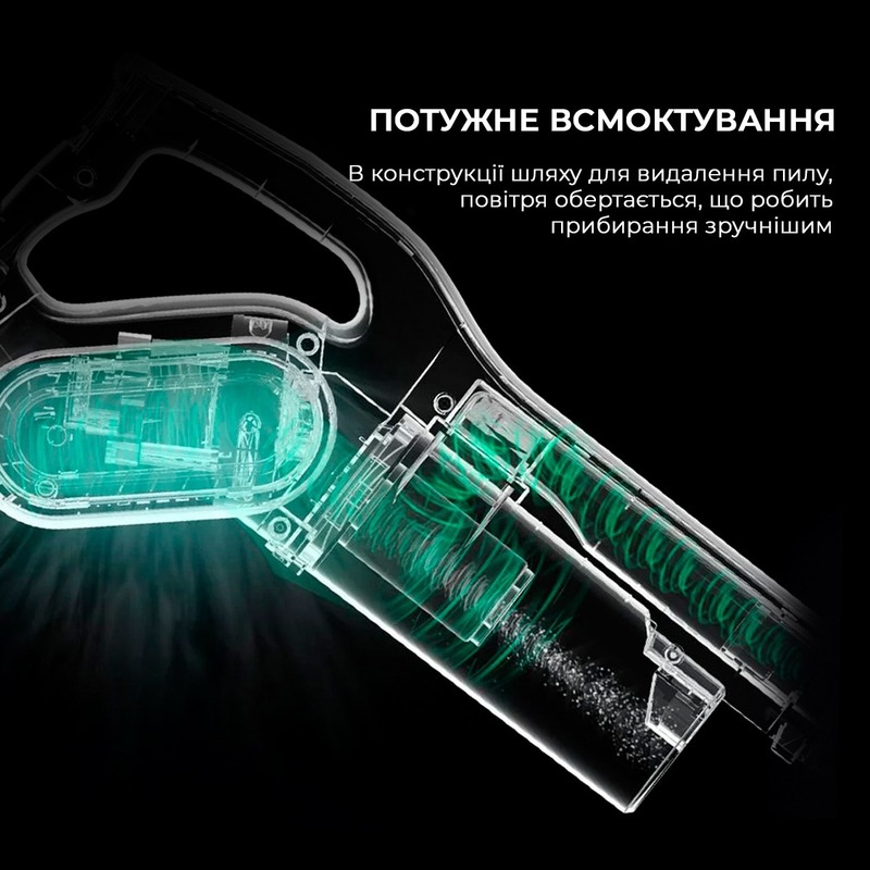 Ручной проводной пылесос Deerma Stick Vacuum Cleaner Cord White (DX700) - фото - №3