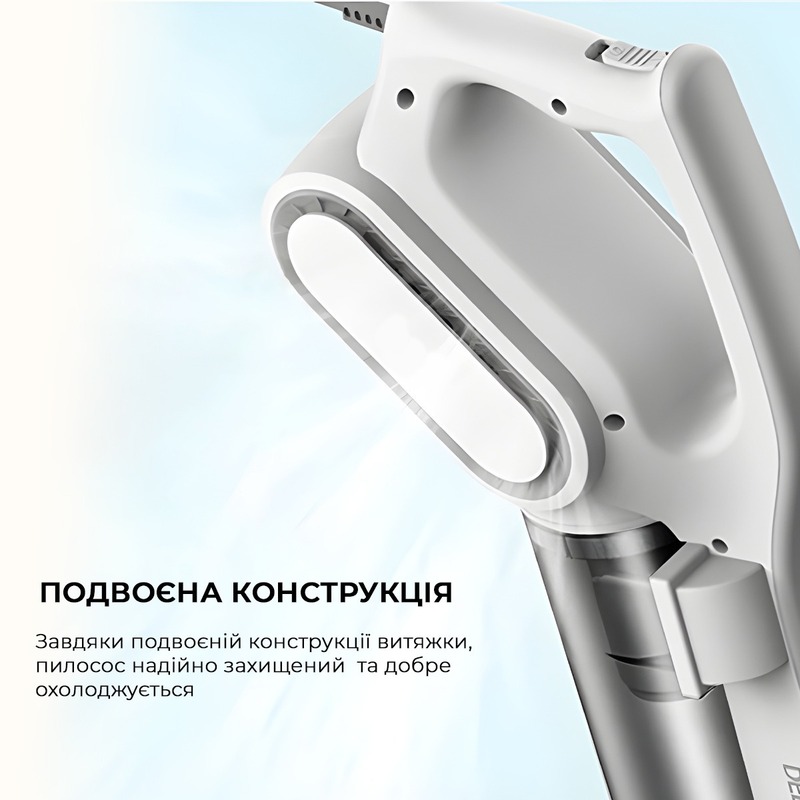 Ручной проводной пылесос Deerma Stick Vacuum Cleaner Cord White (DX700) - фото - №12