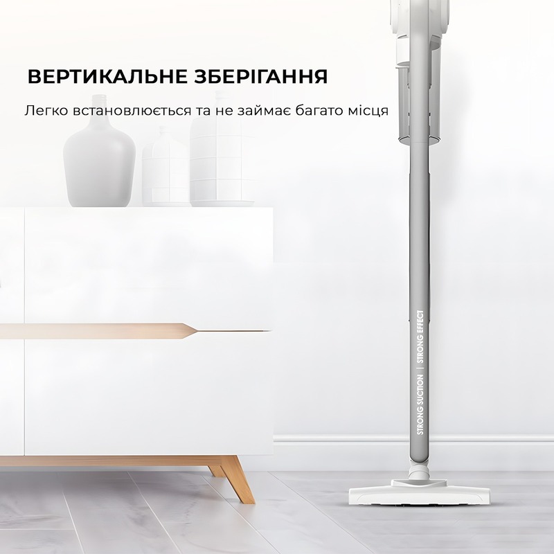 Ручной проводной пылесос Deerma Stick Vacuum Cleaner Cord White (DX700) - фото - №13