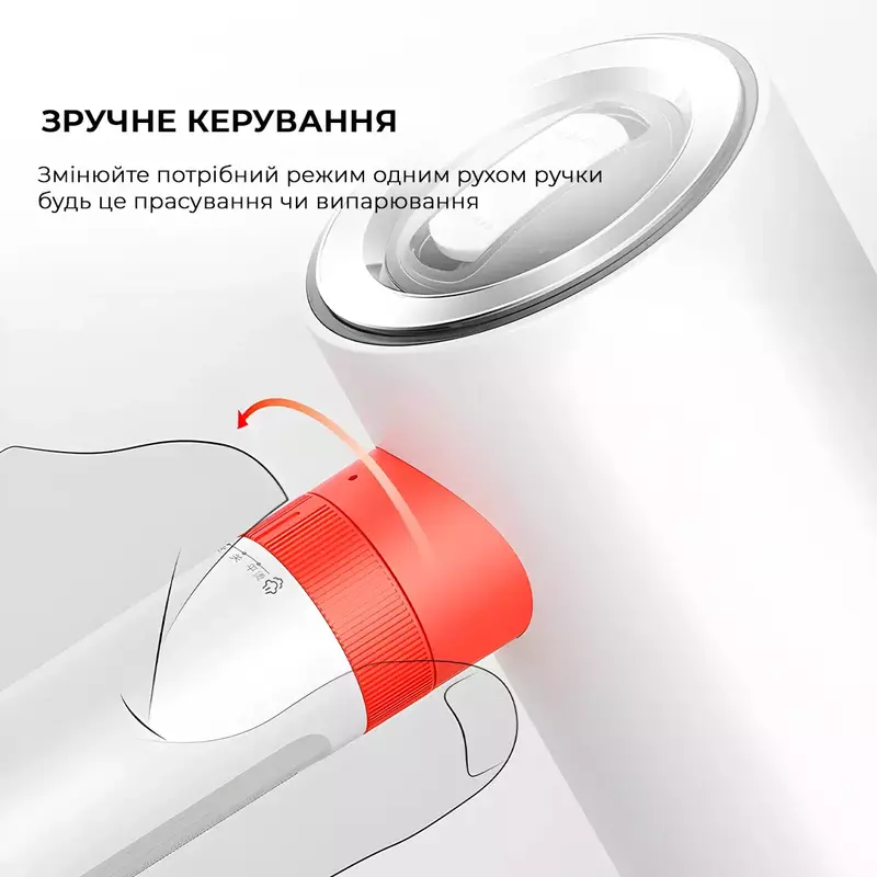 Отпариватель ручной Deerma Garment Steamer 2-in-1 White (DEM-HS200) фото