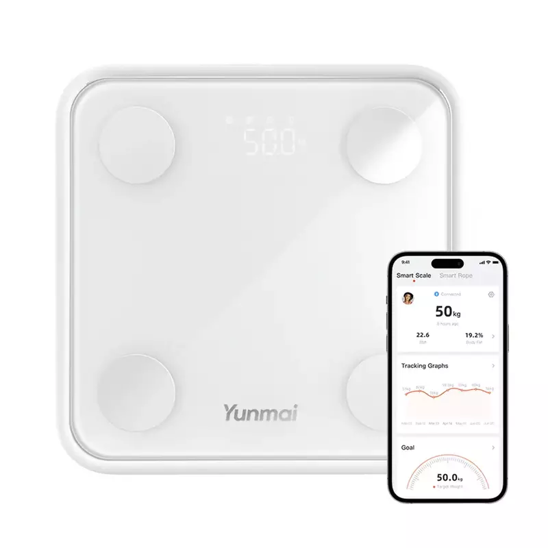 Смарт-ваги YUNMAI S Smart Scale 3 White (YMBS-S282-WH) фото