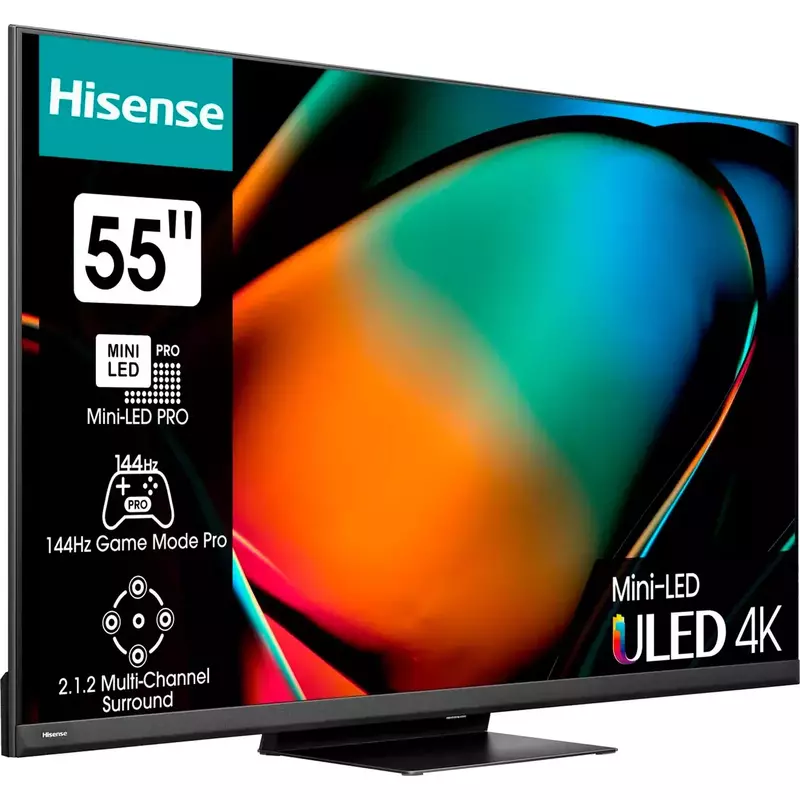 Телевізор Hisense 55" QLED 4K Smart TV (55U8KQ) фото