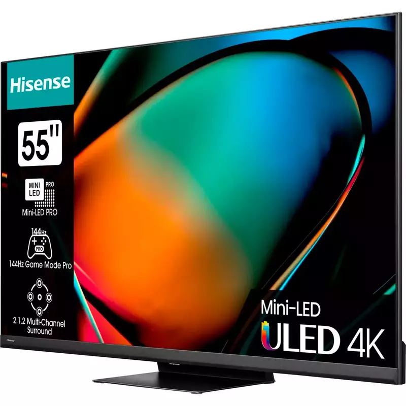 Телевізор Hisense 55" QLED 4K Smart TV (55U8KQ) фото
