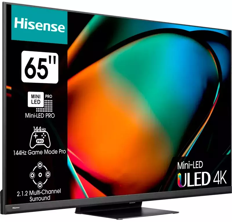 Телевізор Hisense 65" QLED 4K (65U8KQ) фото