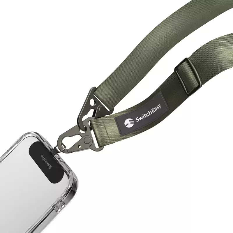 Ремешок SwitchEasy Easy Strap + Easy Strap Card - 25mm for iPhone (Армейский Зеленый) SPHIPH155AN23 фото