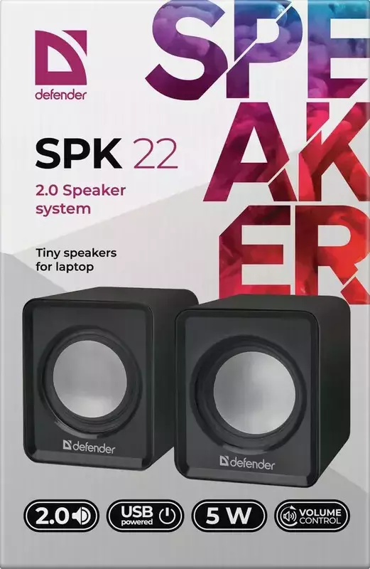 Акустика Defender SPK 22 (Black) 65503 фото