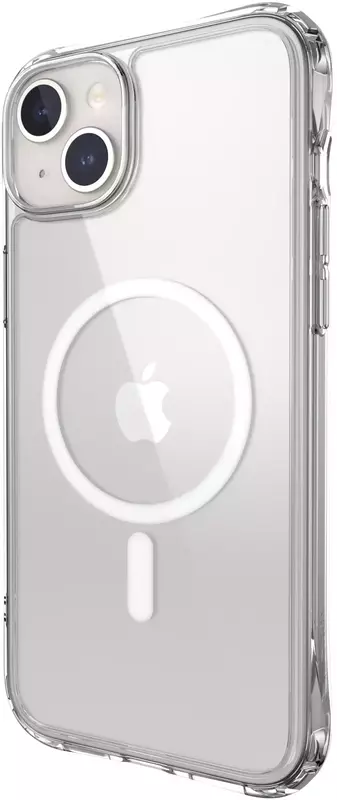 Чохол для iPhone 15 Plus MAGEASY ATOMS M Transparent (MPH567051TR23) - фото - №1