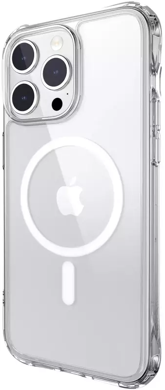Чехол для iPhone 15 Pro Max MAGEASY ATOMS M (Transparent) - фото - №1