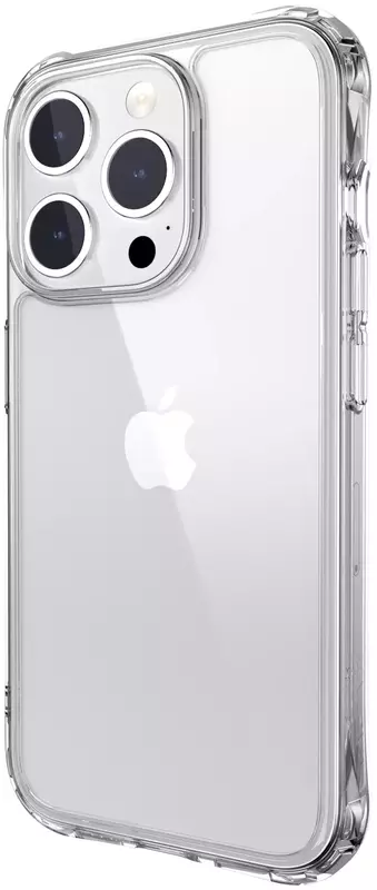 Чохол для iPhone 15 Pro MAGEASY ATOMS Transparent (MPH56P050TR23) фото