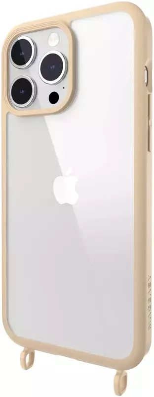 Чохол для iPhone 15 Pro Max SwitchEasy ROAM + Strap Beige (MPH57P164BI23) - фото - №1