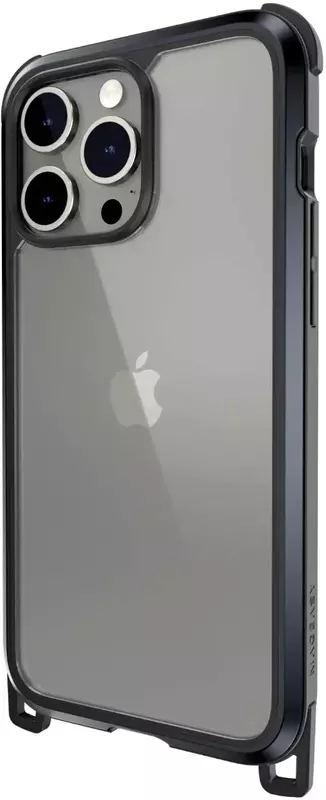 Чохол для iPhone 15 Pro SwitchEasy Odyssey + Strap Black (MPH56P176EC23) - фото - №1