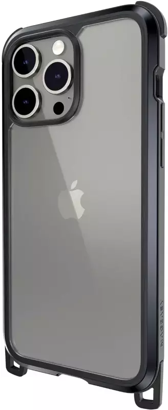 Чохол для iPhone 15 Pro Max SwitchEasy Odyssey + Strap Black (MPH57P176EA23) - фото - №1