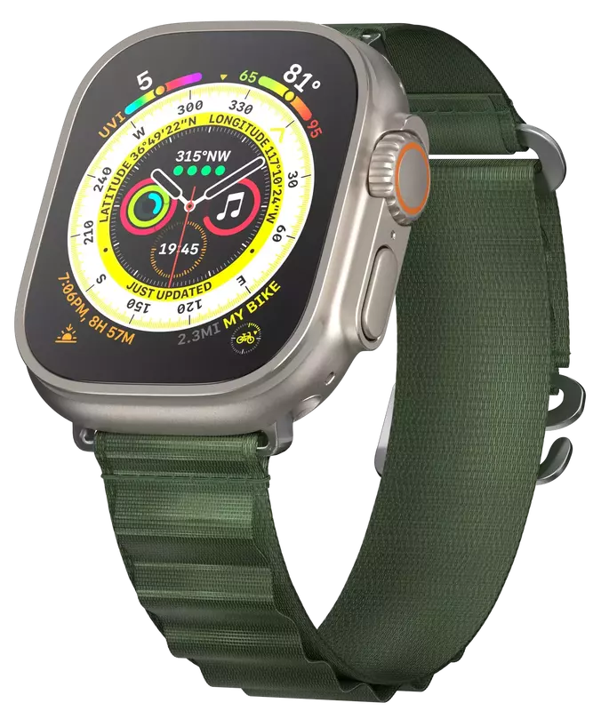 Ремінець For Apple Watch 38/40/41mm SwitchEasy Active Sport Watch Loop Green фото