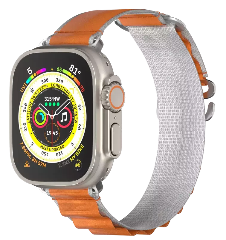 Ремінець For Apple Watch 38/40/41mm SwitchEasy Active Sport Watch Loop Orange фото