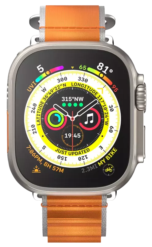 Ремешок For Apple Watch 38/40/41mm SwitchEasy Active Sport Watch Loop Orange фото