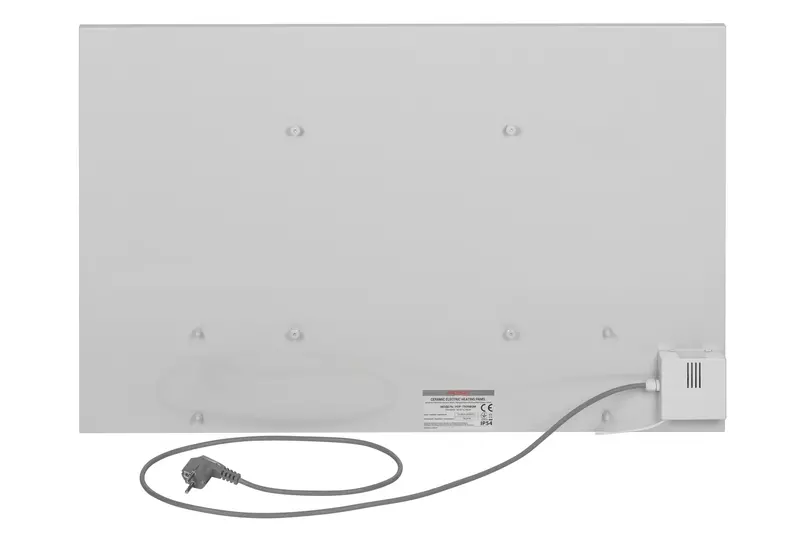 Керамічний обігрівач Ardesto HCP-750RBGM із терморегулятором (бежевий мармур) фото