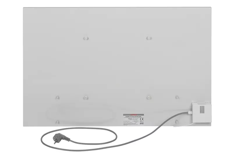 Керамічний обігрівач Ardesto HCP-750RWTM із терморегулятором (білий мармур) фото