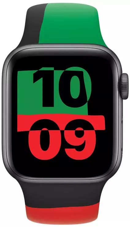Ремінець для годинника Apple Watch 40mm (Black) Unity Sport Band - M/L MUQ63ZM/A фото