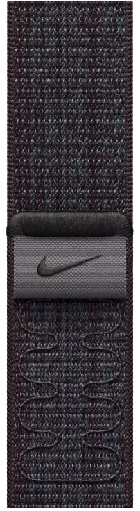 Ремінець для годинника Apple Watch 41mm (Black/Blue) Nike Sport Loop MUJV3ZM/A фото