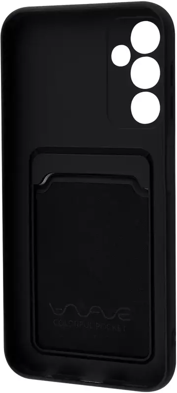 Чохол для Samsung A24 WAVE Colorful Pocket (black) фото