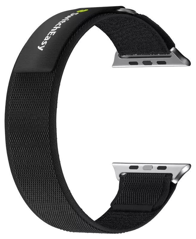 Ремінець For Apple Watch 38/40/41mm SwitchEasy Flex Woven Nylon Watch Loop Black фото