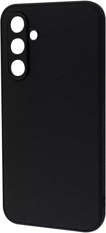 Чохол для Samsung А54 WAVE Leather Case (black) фото