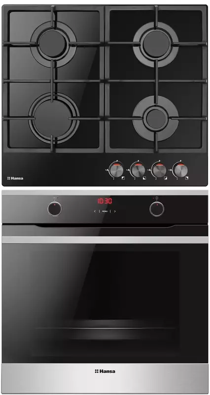 Комплект: духова шафа+варильна поверхня газова HANSA FCGI 69326 - фото - №0