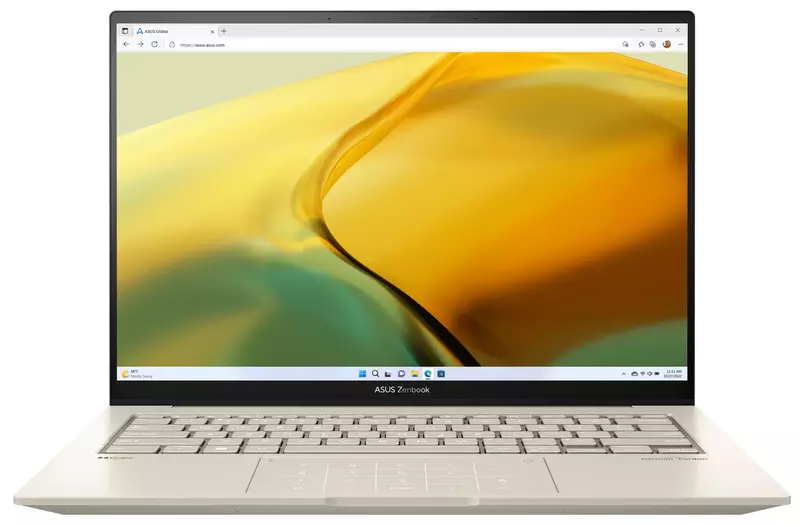 Ноутбук Asus Zenbook 14X OLED (UX3404) UX3404VC-M9025WS Sandstone Beige (90NB10H3-M001A0) фото
