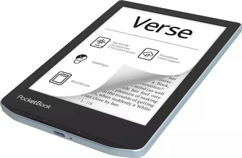 PocketBook Verse (PB629-2-CIS) BrightBlue фото