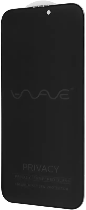 Захисне скло WAVE Privacy iPhone 15 Plus (black) фото