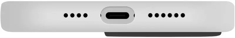 Чохол для Iphone 15 Pro Max UNIQ MAGCLICK CHARGING LINO HUE - CHALK GREY (UNIQ-IP6.7P(2023)-LINOHMCGRY) - фото - №4