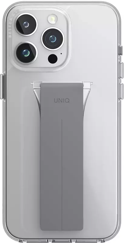 Чохол для Iphone 15 Pro UNIQ HELDRO MOUNT WITH STAND - LUCENT CLEAR (UNIQ-IP6.1P(2023)-HELMCLR) фото