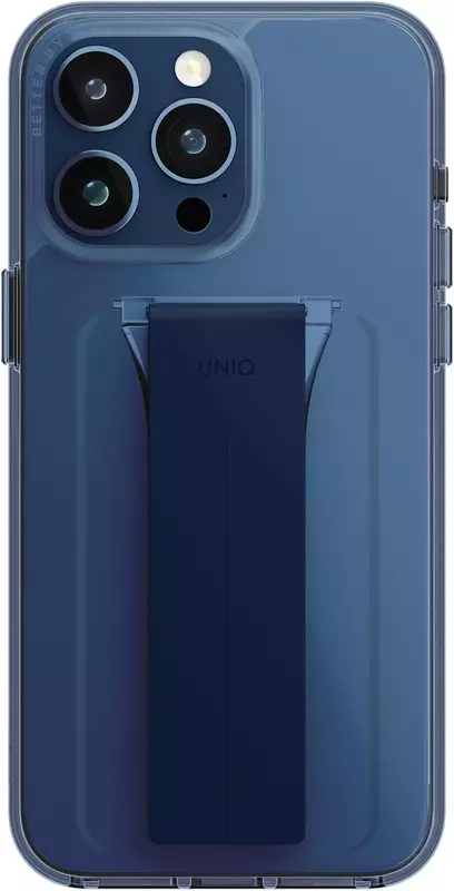 Чохол для Iphone 15 Pro UNIQ HELDRO MOUNT WITH STAND - ULTRAMARINE DEEP BLUE (UNIQ-IP6.1P(2023)-HELMDBLU) - фото - №0
