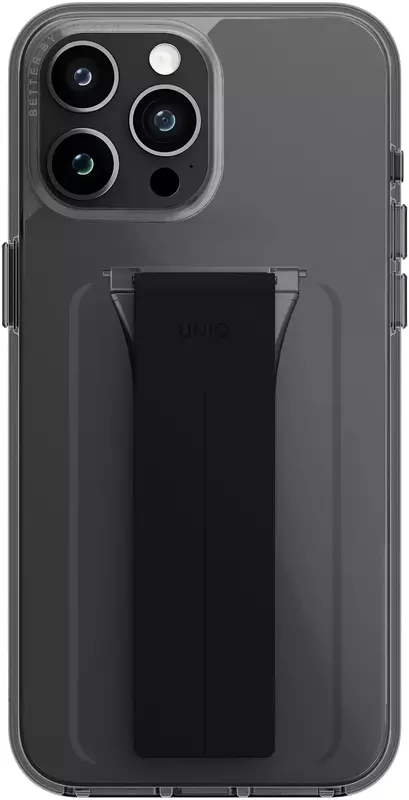 Чохол для Iphone 15 Pro Max UNIQ HELDRO MOUNT WITH STAND - VAPOUR SMOKE (UNIQ-IP6.7P(2023)-HELMSMK) фото