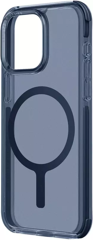 Чохол для Iphone 15 Pro Max UNIQ MAGCLICK CHARGING COMBAT (AF) - SMOKE BLUE (UNIQ-IP6.7P(2023)-COMAFMSBU) - фото - №1