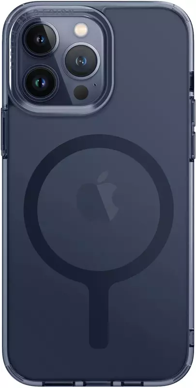 Чохол для Iphone 15 Pro UNIQ MAGCLICK CHARGING LIFEPRO XTREME (AF) - SMOKE BLUE (UNIQ-IP6.1P(2023)-LXAFMSBLU) - фото - №0