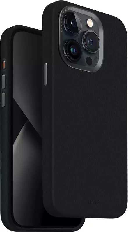 Чохол для Iphone 15 Pro UNIQ MAGCLICK CHARGING LYDEN - DALLAS BLACK (UNIQ-IP6.1P(2023)-LYDMBLK) фото